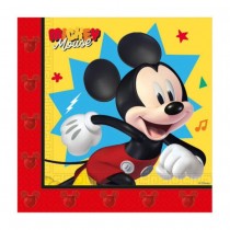 20 SERVIETTES PAPIER MICKEY JUMP INTO FUN 33CM