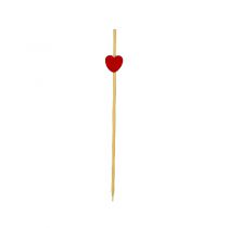 24 COEURS SUR PIC - ROUGE