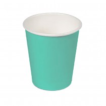 24 GOBELETS CARTON BIODÉGRADABLE 20CL AQUAMARINE