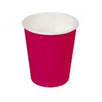 24 GOBELETS CARTON BIODÉGRADABLE 20CL FUCHSIA