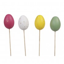 24 PIQUES ?\'UFS 4.5CM COLORÉ