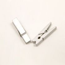 25 PINCES ARGENT 3,5 CM