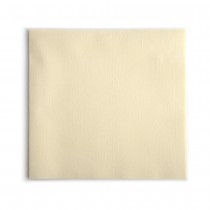 25 SERVIETTES PAPIER AIRLAID 40CM CHAMPAGNE