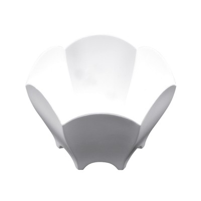 25 VERRINES TULIPE RÉUTILISABLE 7CL BLANC