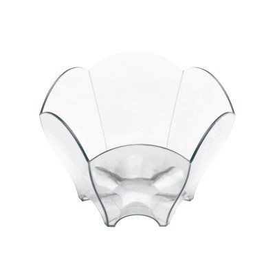 25 VERRINES TULIPE RÉUTILISABLE 7CL TRANSPARENT