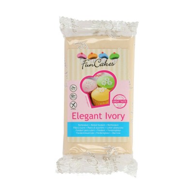 250 GRS PÂTE À SUCRE FUNCAKES - IVOIRE