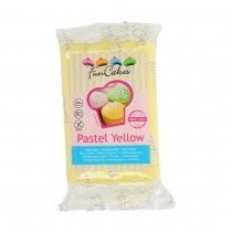 250 GRS PÂTE À SUCRE FUNCAKES - JAUNE PASTEL