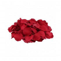 250 PÉTALES ROSE ARTIFICIELLE 4CM ROUGE PASSION