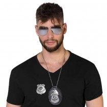 3 ACCESSOIRES DÉGUISEMENT POLICIER ADULTE