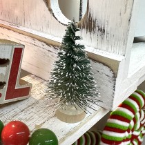 3 MINI SAPINS ARTIFICIELS 5.5X2.5CM VERT FORÊT
