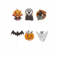 30 CAKE TOPPERS DÉCORS HALLOWEEN