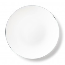 32 ASSIETTES CLASSIC COLLECTION BLANC ARGENT