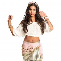 4 ACCESSOIRES DANSE DU VENTRE ORIENTALE ADULTE