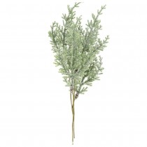 4 BRANCHES SAPIN GIVRE ARTIFICIEL 20CM VERT IRISÉ