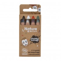 4 CRAYONS BIO MAQUILLAGE À L\'EAU COSMOS 2.1G