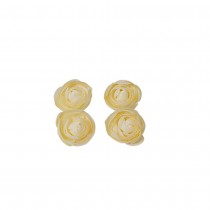 4 FLEURS RENONCULE ARTIFICIELLE 6CM BLUSH