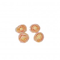 4 FLEURS RENONCULE ARTIFICIELLE 6CM ROSE