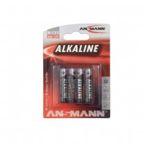 4 PILES ALKALINE LR3 AAA ANSMANN