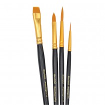 4 PINCEAUX DE MAQUILLAGE