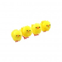 4 POUSSINS JAUNES 4.5CM