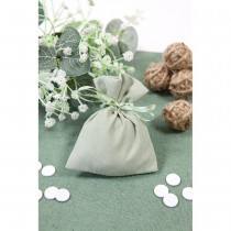 4 SACHETS TISSU FAÇON PEAU PÊCHE 10X8CM EUCALYPTUS