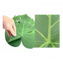 44 FEUILLES TROPICALES DÉCO PALMIER MONSTERA VERT