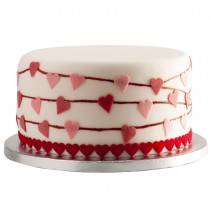 495 MINI COEURS EN AZYME ROSE ET ROUGE