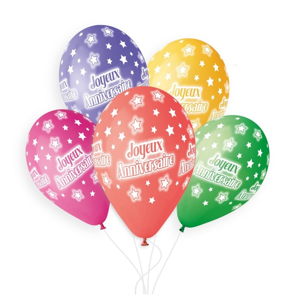 Ballons Joyeux Anniversaire