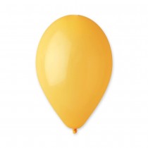 50 BALLONS LATEX 30CM JAUNE MOUTARDE