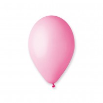 50 BALLONS LATEX 30CM ROSE PASTEL