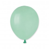 50 BALLONS LATEX BIO 13CM AQUAMARINE