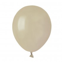 50 BALLONS LATEX BIO 13CM CRÈME