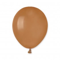 50 BALLONS LATEX BIO 13CM MOKA