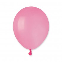 50 BALLONS LATEX BIO 13CM ROSE