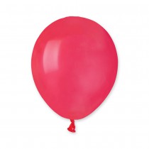 50 BALLONS LATEX BIO 13CM ROUGE