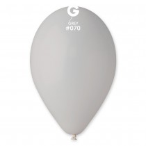 50 BALLONS LATEX BIO 30CM GRIS