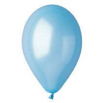 50 BALLONS MÉTALLISÉS LAGON BIO DIAM 30