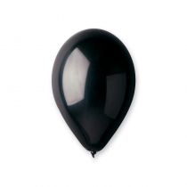 50 BALLONS NOIRS ÉBÈNE BIODÉGRADABLES 30