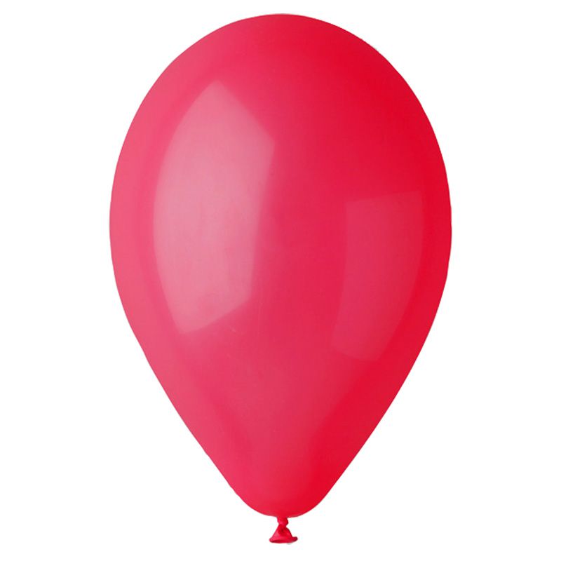 50 BALLONS LATEX BIO 30CM ROUGE FONCÉ