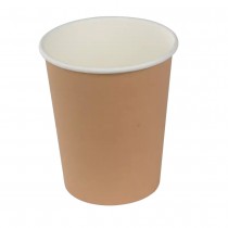 50 GOBELETS CARTON RECYCLABLE 24CL MOKA