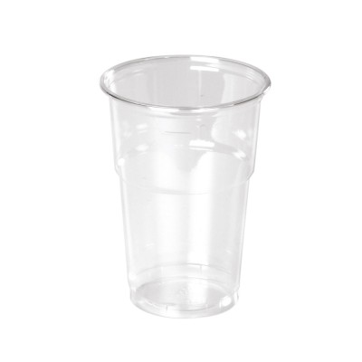 50 POTS PLASTIQUE 30CL TRANSPARENT