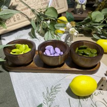 6 CITRONS ARTIFICIEL 6.5CM JAUNE