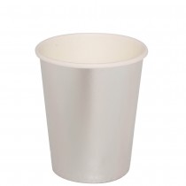 6 GOBELETS CARTON 24CL ARGENT