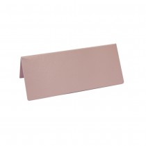 6 MARQUE-PLACES CARTON UNI 8X9.5CM ROSE