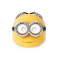 6 MASQUES EN CARTON MINIONS 