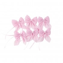 6 N?\'UDS MOUSSELINE ÉCLAT 7.5X8.5CM ROSE
