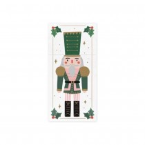 6 PORTE-COUVERTS PAPIER CASSE-NOISETTE 10X20CM