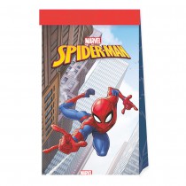 6 SACS EN PLASTIQUE SPIDERMAN HOMECOMING