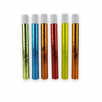 6 SARBACANES MULTICOLORE BRILLANT