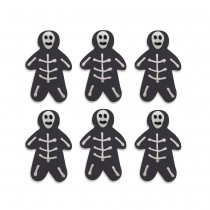6 SQUELETTES EN PÂTE À SUCRE